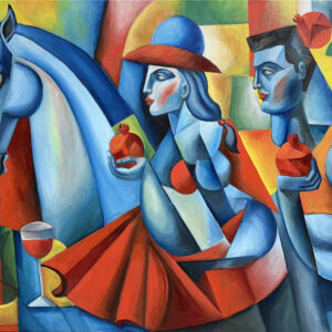 Riders of the Blue Horizon 6795 , 45" x 65"